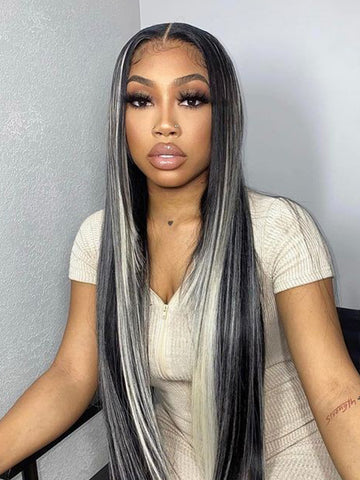 Glam Color Collection Straight 13X4 Lace Front Wig