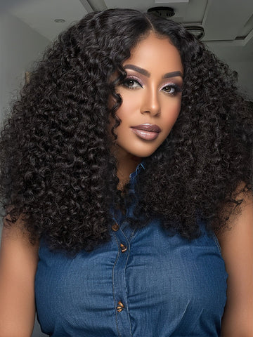 Premium Curly Collection Burmese Curly Wigs Curly Wig 100% Human Hair