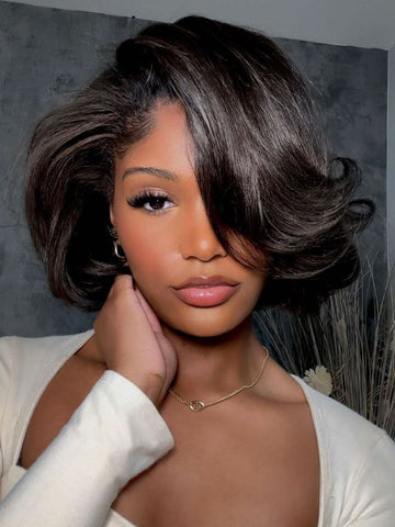 Iconic Human Hair Collection Straight Wig