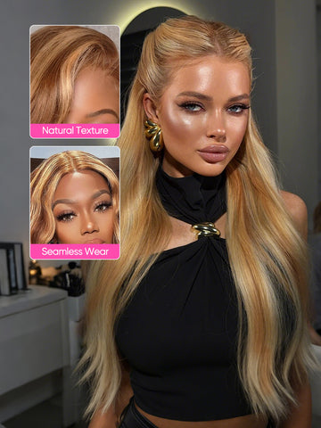 Elite Human Hair Collection Straight Wig