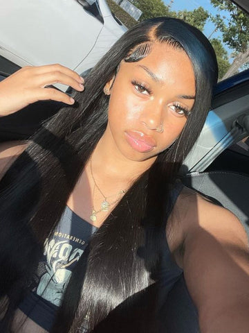 Premium Human Hair Collection Straight Wig