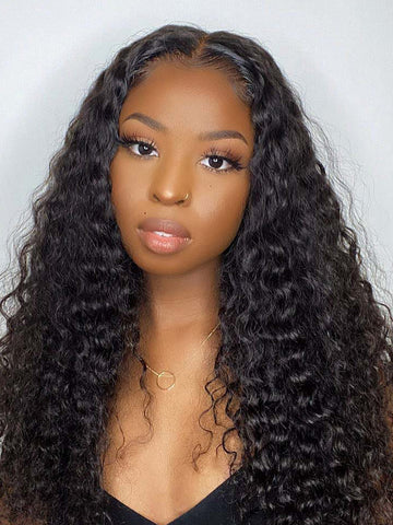 Luxury Human Hair Collection Wavy Lace Front Wig 100% Human Hair