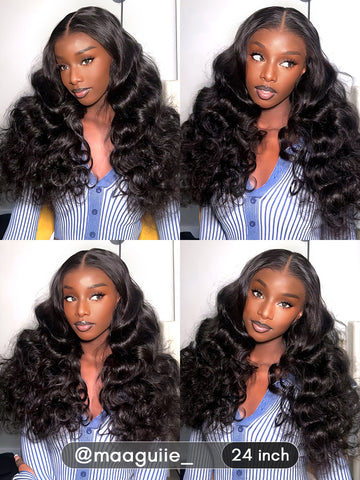 Luxury Human Hair Collection Straight Wig