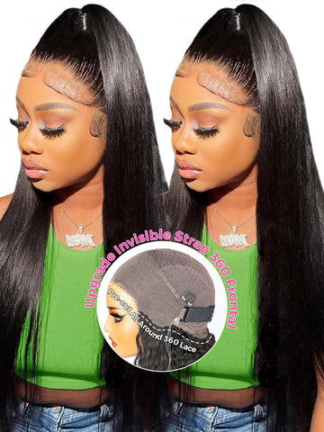 Seamless Lace Front Collection 360 Lace Wear Go Wigs Straight 360 Lace Lace Front Wig
