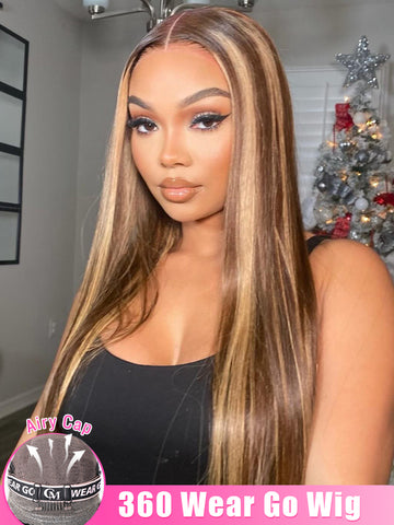 Seamless Lace Front Collection Straight 360 Lace Lace Front Wig