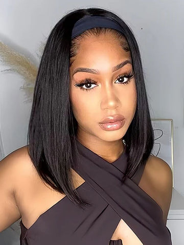 Iconic No Lace Wigs Collection Straight Wig Wear & Go Glueless