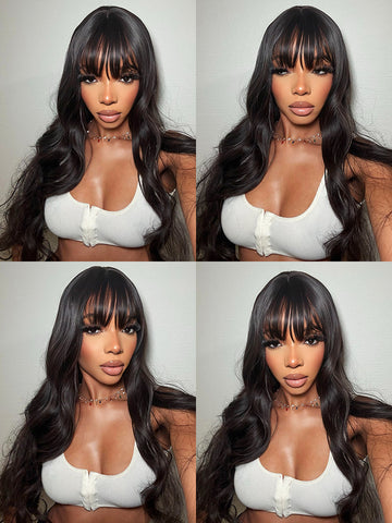 Premium No Lace Wigs Collection Straight Wig Wear & Go Glueless