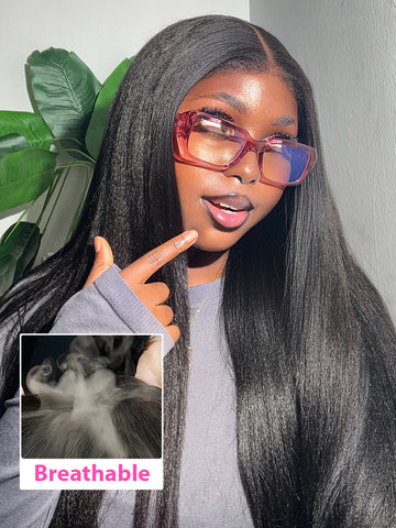 Classic No Lace Wigs Collection V Part Wig Straight Wig