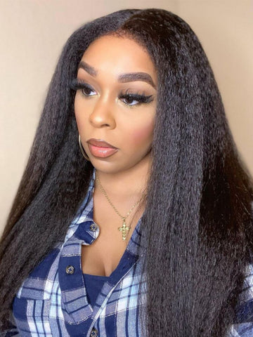 Signature No Lace Wigs Collection V Part Wig Straight Wig Wear & Go Glueless