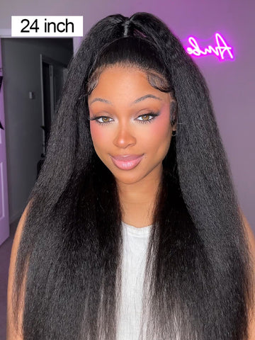 Premium Straight Collection Kinky Straight Straight Wig