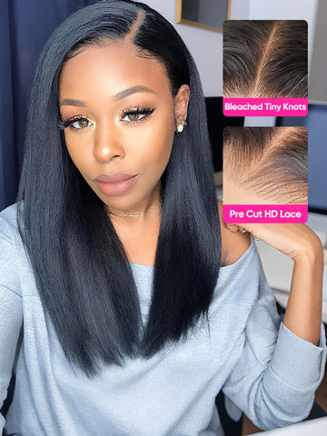 Everyday Synthetic Collection Pre Bleached Wear Go Wigs Straight Wig