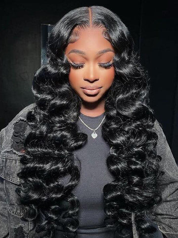 Premium Synthetic Collection Pre Bleached Wear Go Wigs Straight Wig